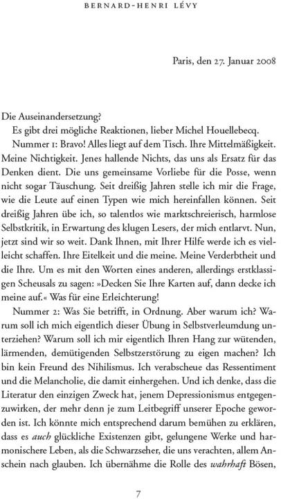 Produktbild Volksfeinde (Deutsch, Michel Houellebecq, Bernard-Henri Lévy, 2019)