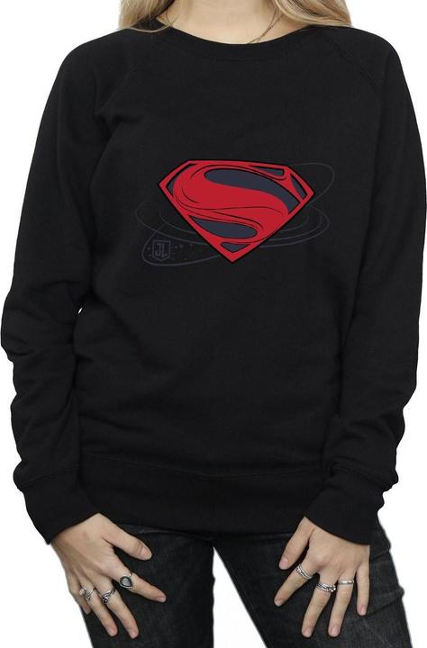 Actual product image Womens/Ladies Justice League Movie Superman Logo Sweatshirt (XL)