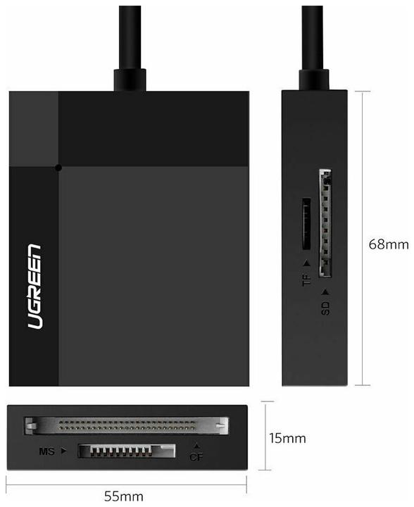 Immagine prodotto Ugreen CR125 4-in-1 (USB 3.0)
