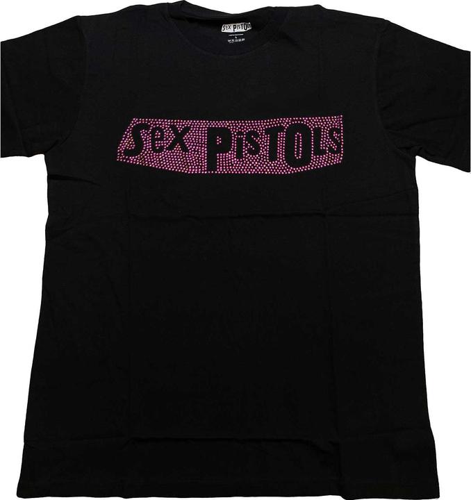 Sex Pistols Unisex Adult Embellished Logo T-Shirt