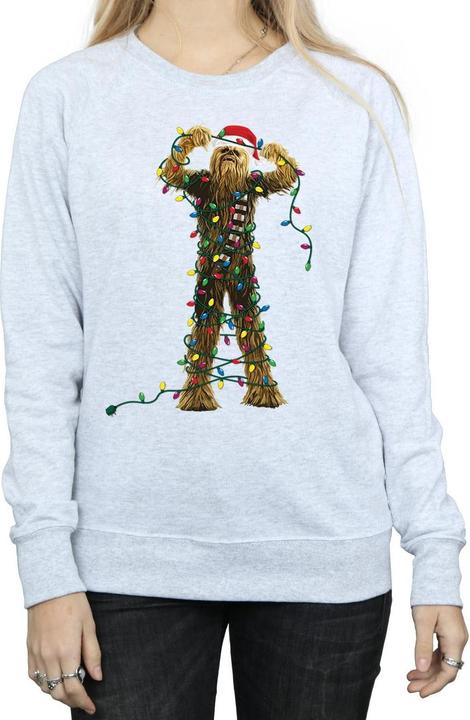 Produktbild Star Wars Chewbacca Christmas Lights Sweatshirt (M)