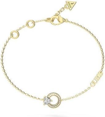 Actual product image Guess Gold-Plated Bracelet With Zircons M'Ama Non M'Ama Jubb04663jwyg