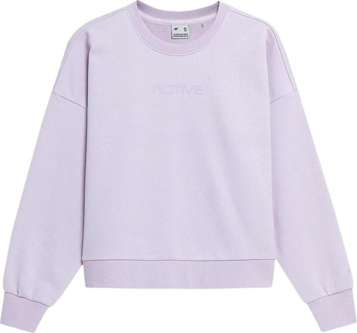 4F Damen Sweatshirt helllila H4L22 BLD023 52S XL (52)