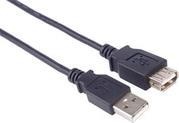 Actual product image PremiumCord USB 2.0 A-A cable 0.2m (20cm), extension (M/F) (0.20 m, USB 2.0)