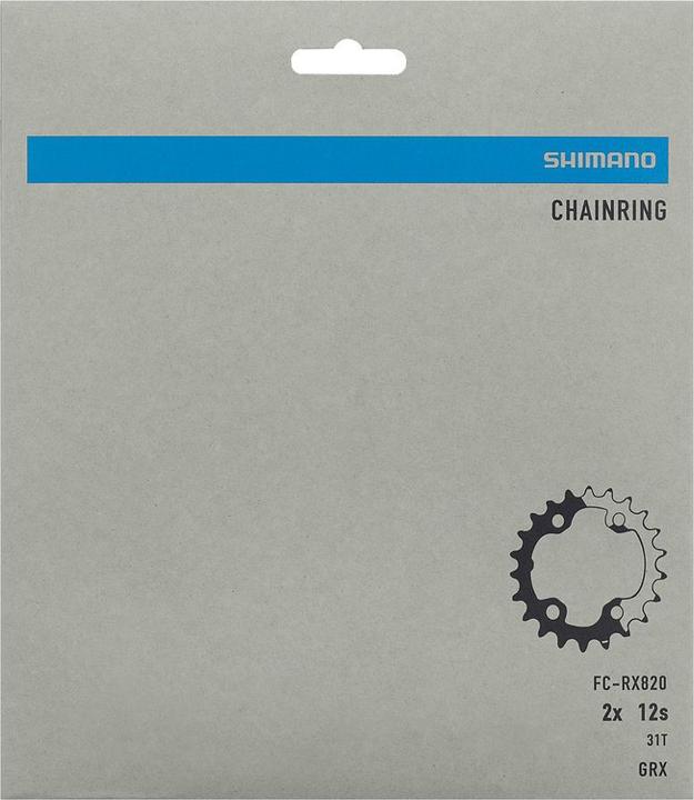 Actual product image Shimano Chainring GRX FC-RX820-2 (31)