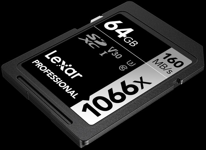Immagine prodotto Lexar PRO 1066x R160/W70 64 GB U3 V30 UHS-I (64 GB, SDXC, U3, UHS-I)