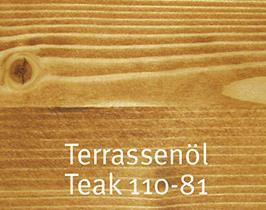 Actual product image AURO Terrace oil 110 (Teak, 2.50 l)