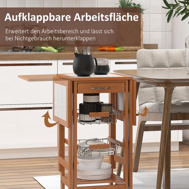 Immagine prodotto Homcom Carrello da cucina