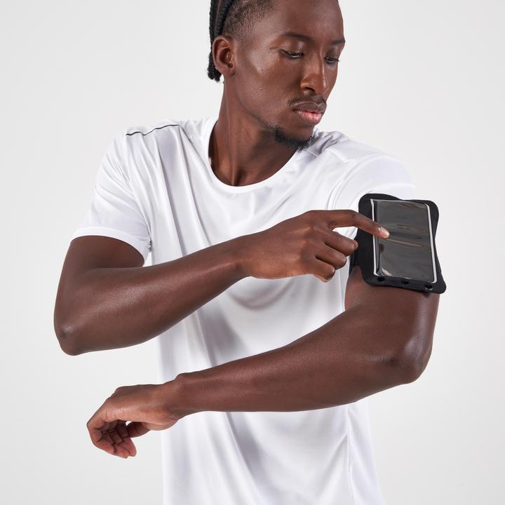 Actual product image Kiprun Running armband smartphone very large - black
