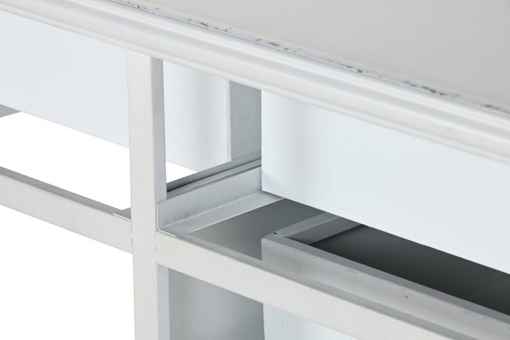 Actual product image Esprit Desk Home White Metal 122 x 50 x 76 cm