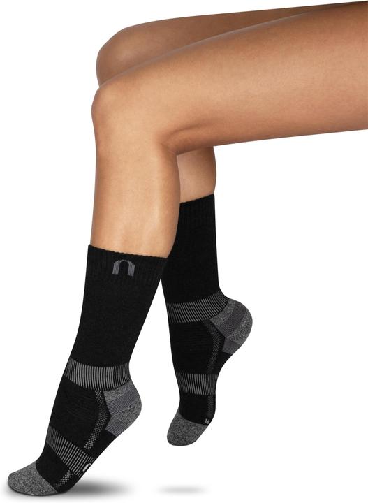 Immagine prodotto Normani 2 paia di calze merino da trekking e funzionali - 9385 (Confezione da 2, 47 - 50)