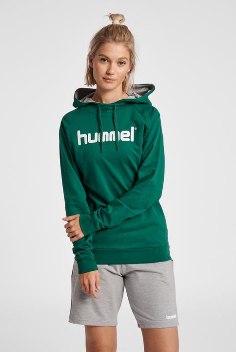 Actual product image hummel Go Cotton Logo Hoodie Woman (XL)