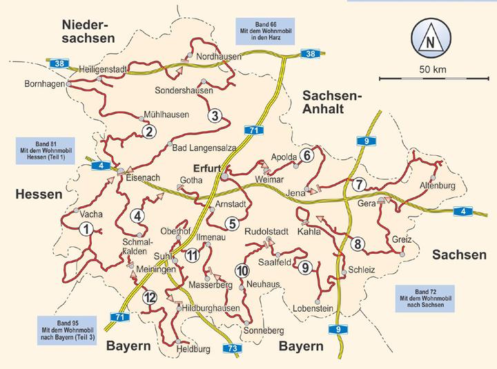 Produktbild Mit dem Wohnmobil nach Thüringen (Deutsch, Katja Eisenschmidt, 2022)