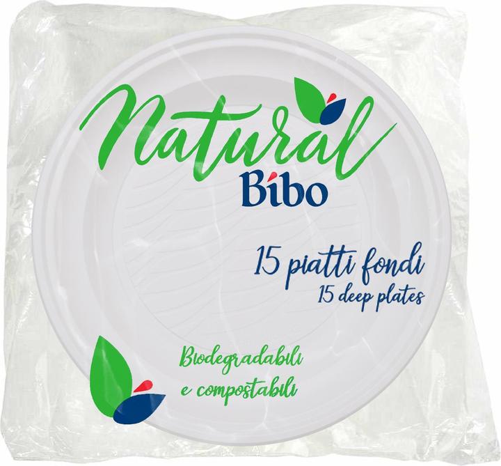 Actual product image Bibo 15 Biodegradable And Compostable Bioplastic Bowls (15 x)