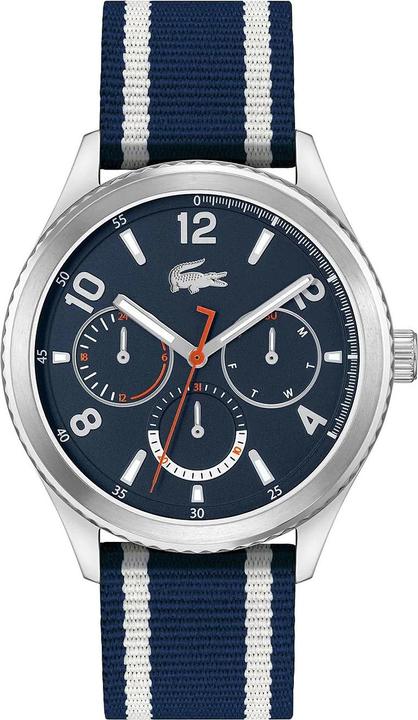Immagine prodotto Lacoste 2011290 Orologio da uomo Deuce 44mm 5ATM (Orologio da polso analogico, 44 mm)