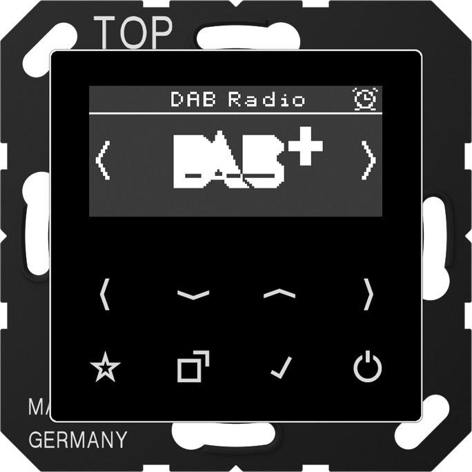 Produktbild JUNG Smart Radio DABASW DAB+ (UKW, DAB+)
