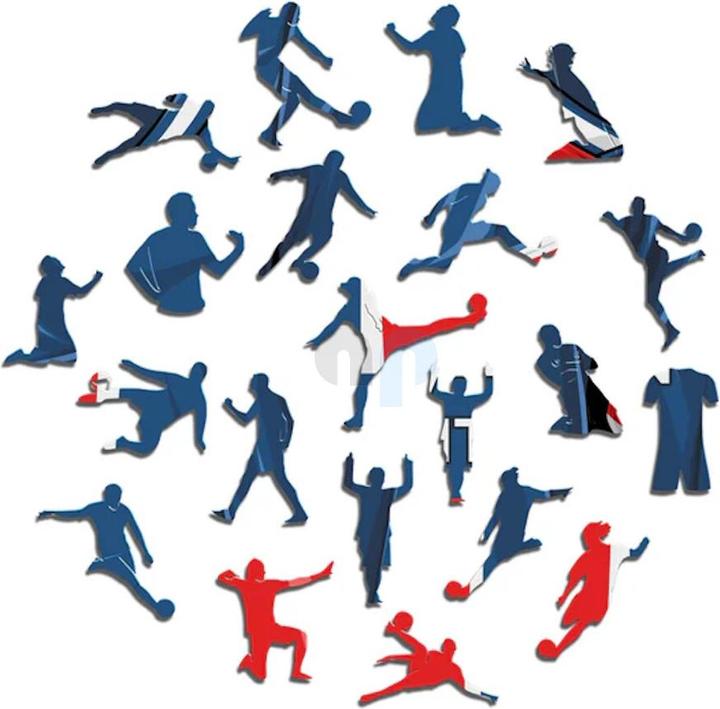 Image du produit Iconic PSG FC - Maillot - Puzzle en Bois Taille S (150 Pièces) (150 pièces)