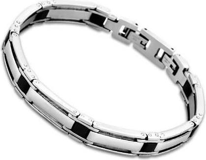 Produktbild Lotus HERREN-ARMBAND IM LOTUS-STIL AUS SCHWARZEM LS1575-2/1-STAHL, HERREN (21.50 cm, Edelstahl)