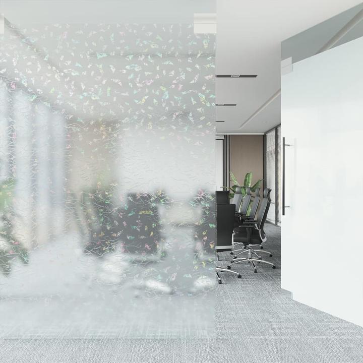 Produktbild VidaXL Fensterfolie Matt 3D Regenbogen-Muster PVC (60 x 2000 cm)