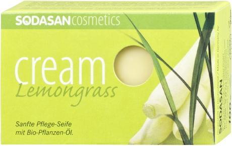 Produktbild Sodasan Pflegeseife Cream Lemongras Bio (Handseifenspender)