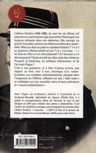 Actual product image L'affaire Dreyfus : vérités et légendes (French, Pages Alain, 2019)