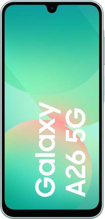 Image du produit Samsung Galaxy A26 (128 Go, Couleur menthe, 6.70", 50 Mpx, 5G)
