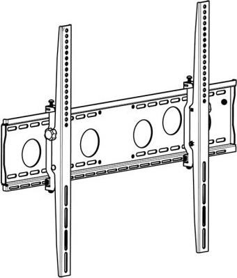Productafbeelding Hagor WH 85 T-HD kantelbare muurbeugel 81 tot 279cm 55-110 inch VESA max 800x600 max Tragl 125kg -10 b... (Muur, 110", 125 kg)