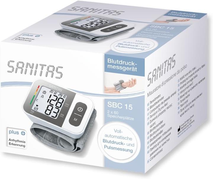 Image du produit Sanitas SBC 15 (Tensiomètre au poignet)