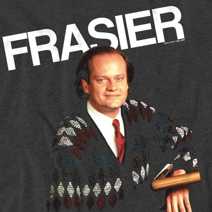 Actual product image Cheers Unisex Adult Frasier Crane T-Shirt (XL)