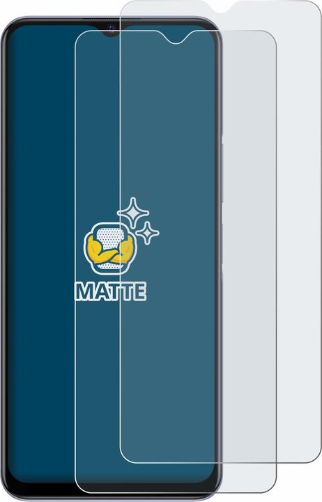 Actual product image BROTECT Anti-glare screen protector matt (2 Piece, Vivo Y72 5G)