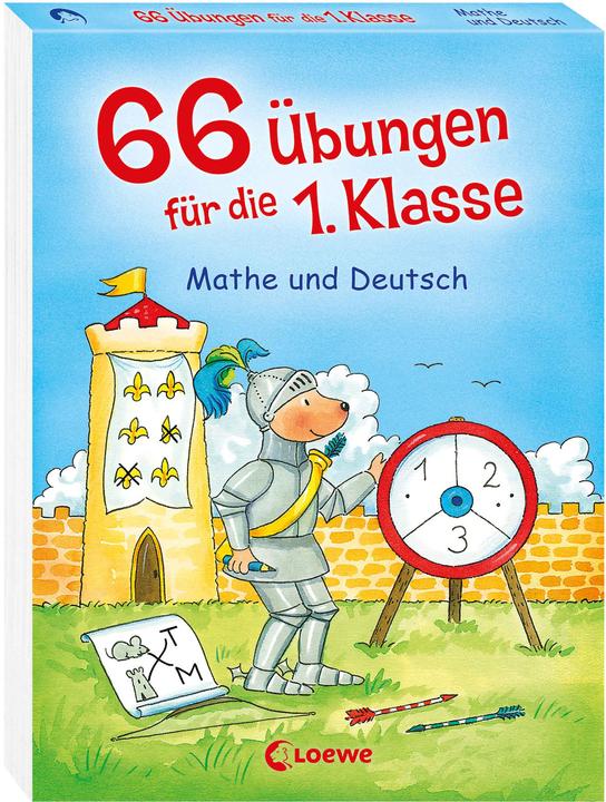 Produktbild 66 Übungen für die 1. Klasse. Mathe und Deutsch (Deutsch, Roland Volk, Sabine Kalwitzki, 2011)