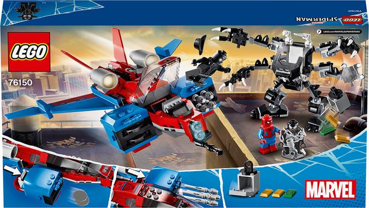 Image du produit LEGO Spiderjet contre Venom Mech (76150, LEGO Marvel)