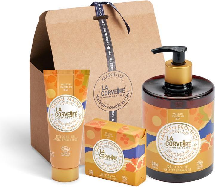 Image du produit La Corvette coffret rituel délices de Méditerranée (Set soin du corps)