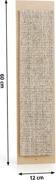 Actual product image Beeztees Bz Sisal Scratching Board Luxe X-Lar (30 cm, Brown)
