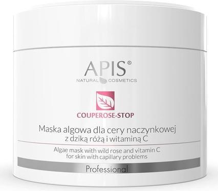 Apis Natural Cosmetics Apis - Masque anti-couperose aux algues pour la peau capillaire à la rose sauvage et à la vitamine