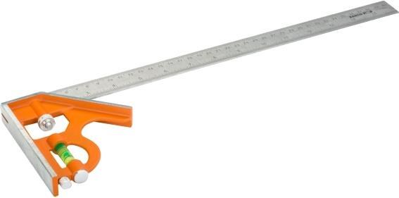 Produktbild Bahco Schiebbarer Kombinationswinkel mit Reissnadel 400 mm