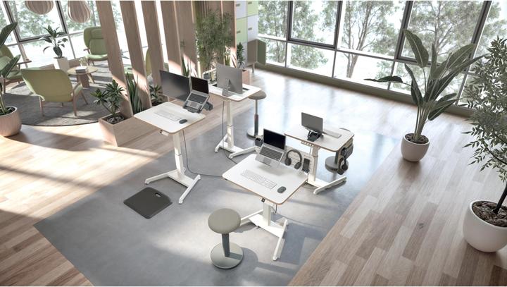 Actual product image Leitz Ergo Compact Workstation Height-adjustable desk (80 x 60 x 75 cm)