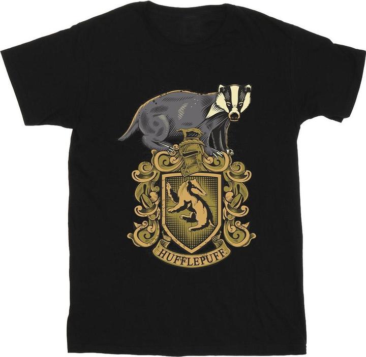 Hufflepuff Sketch Crest TShirt Mädchen