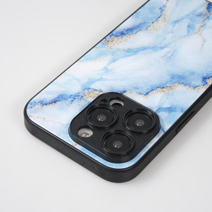 Immagine prodotto PhoneLook Coque Glass marbre avec bord en silicone clair (Apple iPhone 14 Pro Max)