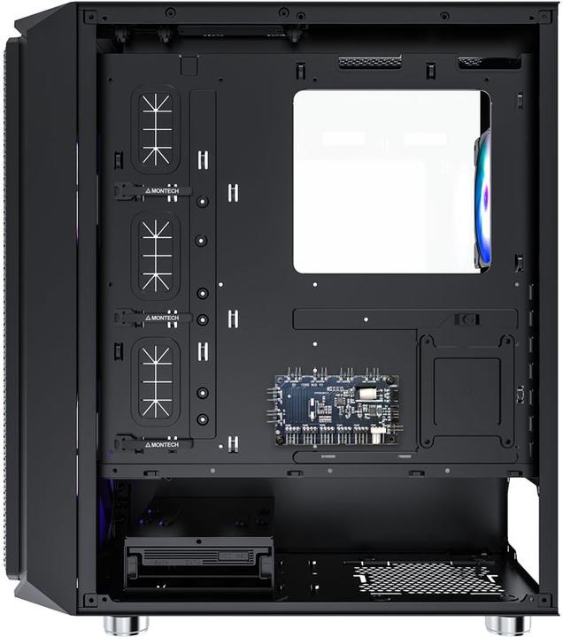 Produktbild Montech Air X Schwarz (ATX, E-ATX, mATX, Mini-ITX)