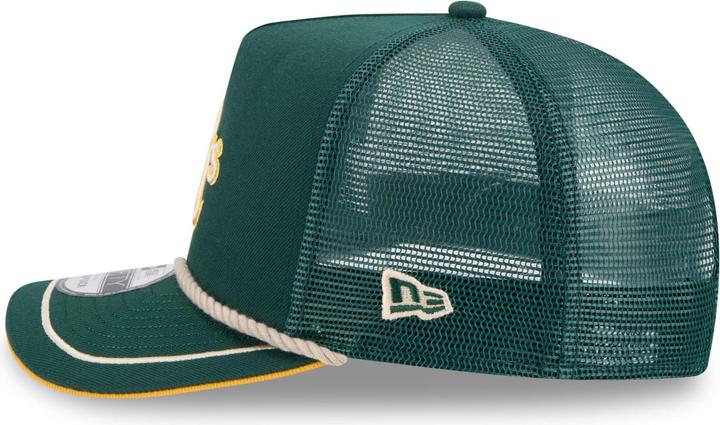 Actual product image New Era 9Fifty Trucker Cap - Vintage Rope Oakland Athletics