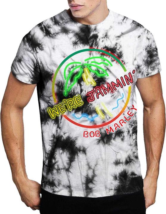 Produktbild Bob Marley Unisex Adult Neon Sign T-Shirt (XL)