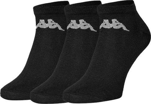 Image du produit Kappa Socken Söckchen 3 Paar Schwarz (39 - 42)
