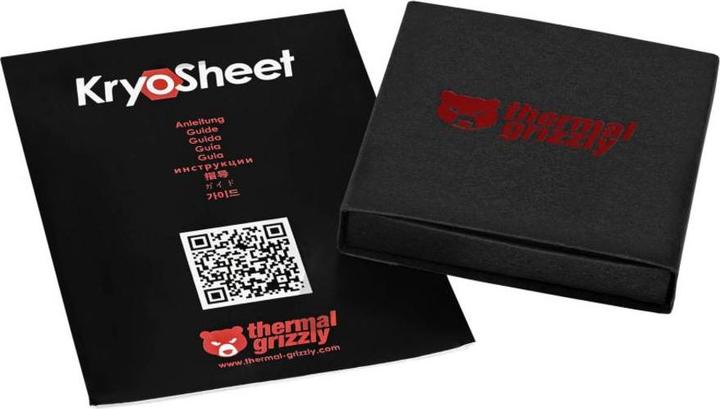 Image du produit Thermal Grizzly KryoSheet - Tampon thermique - 29 x 25 mm (0.20 mm)