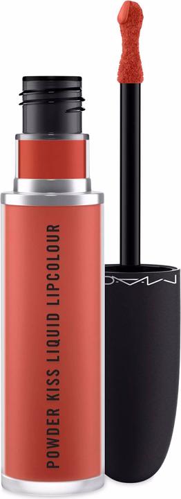 Actual product image MAC Cosmetics Powder Kiss Liquid Lipcolour (Sorry not Sorry)