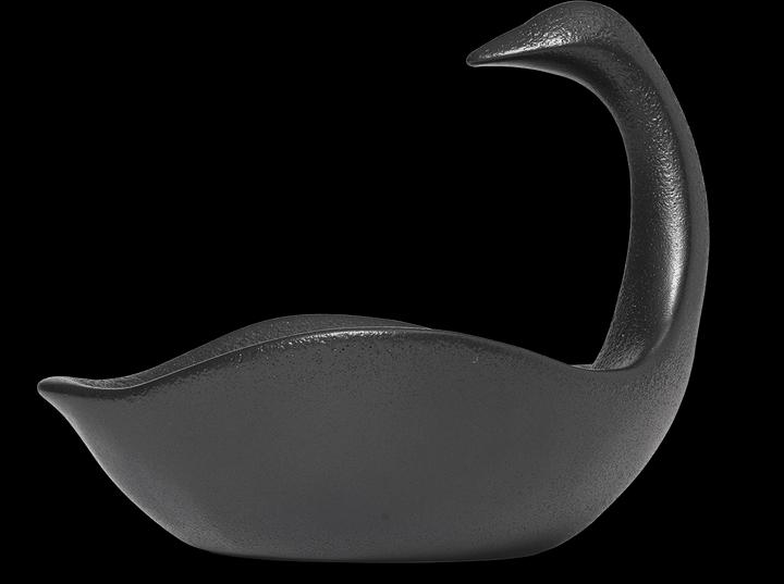Immagine prodotto Ferm Living Centrotavola Cigno - Nero (27 x 32 cm)