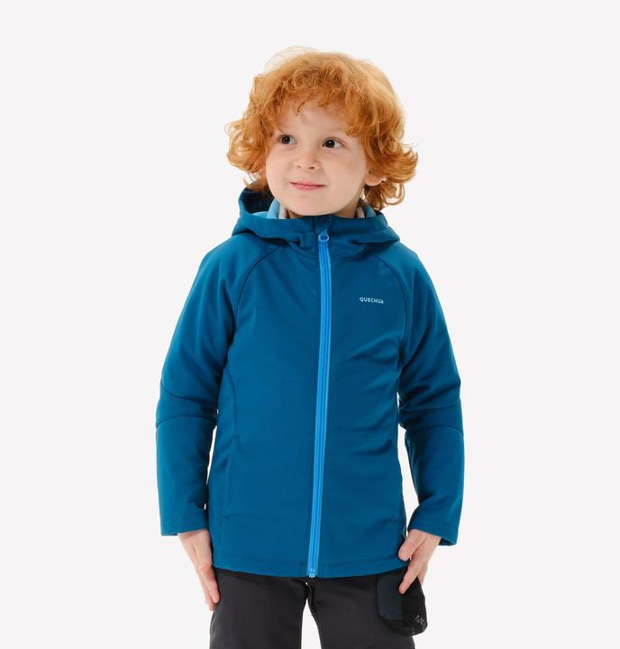 Quechua Kids’ Softshell Hiking Jacket - MH900 k - 2-6 years