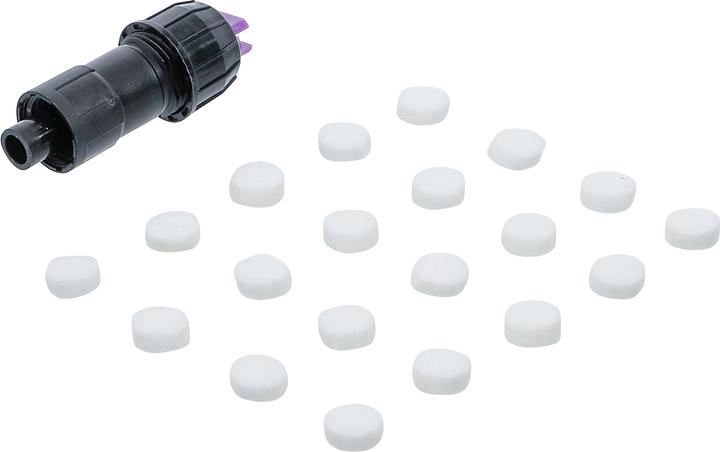 Immagine prodotto BGS Set di ugelli e filtri di ricambio | per flacone pompa a spruzzo | per 6771 | 21 pz.