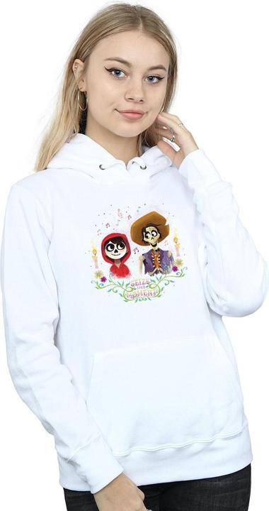 Actual product image Disney Womens/Ladies Coco Miguel And Hector Hoodie (L)