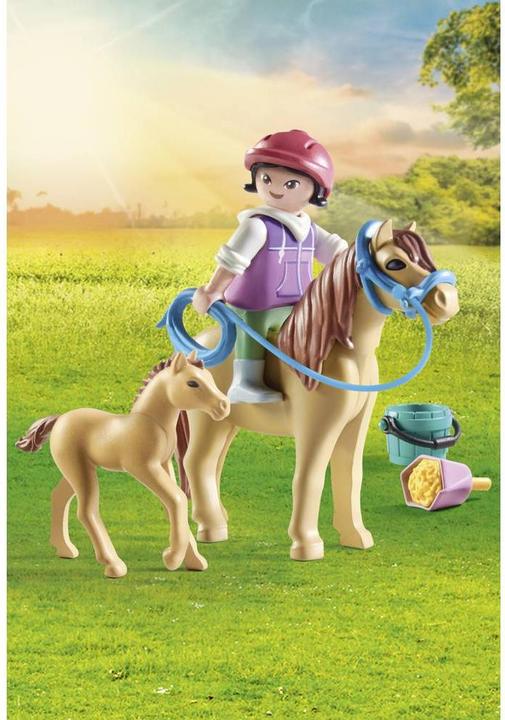 Actual product image Playmobil Child with pony and foal (71498, Playmobil Horses of Waterfall)